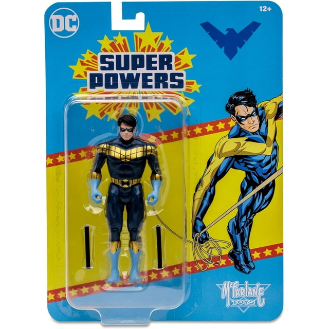 DC Super Powers 4 Inch Action Figure Wave 5 - Nightwing (Knightfall Gold Belt)