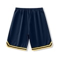 thumbnail image 4 of Fabrcox M-4XL Men Basketball Shorts with Pockets Big and Tall Gym Shorts for Men Drawstring Outdoor Fitness Men's Casual Shorts, 4 of 5