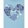thumbnail image 2 of The Children's Place Girls Short Sleeve Butterfly Graphic Tee, 3-Pack, Sizes XS-XXL, 2 of 4