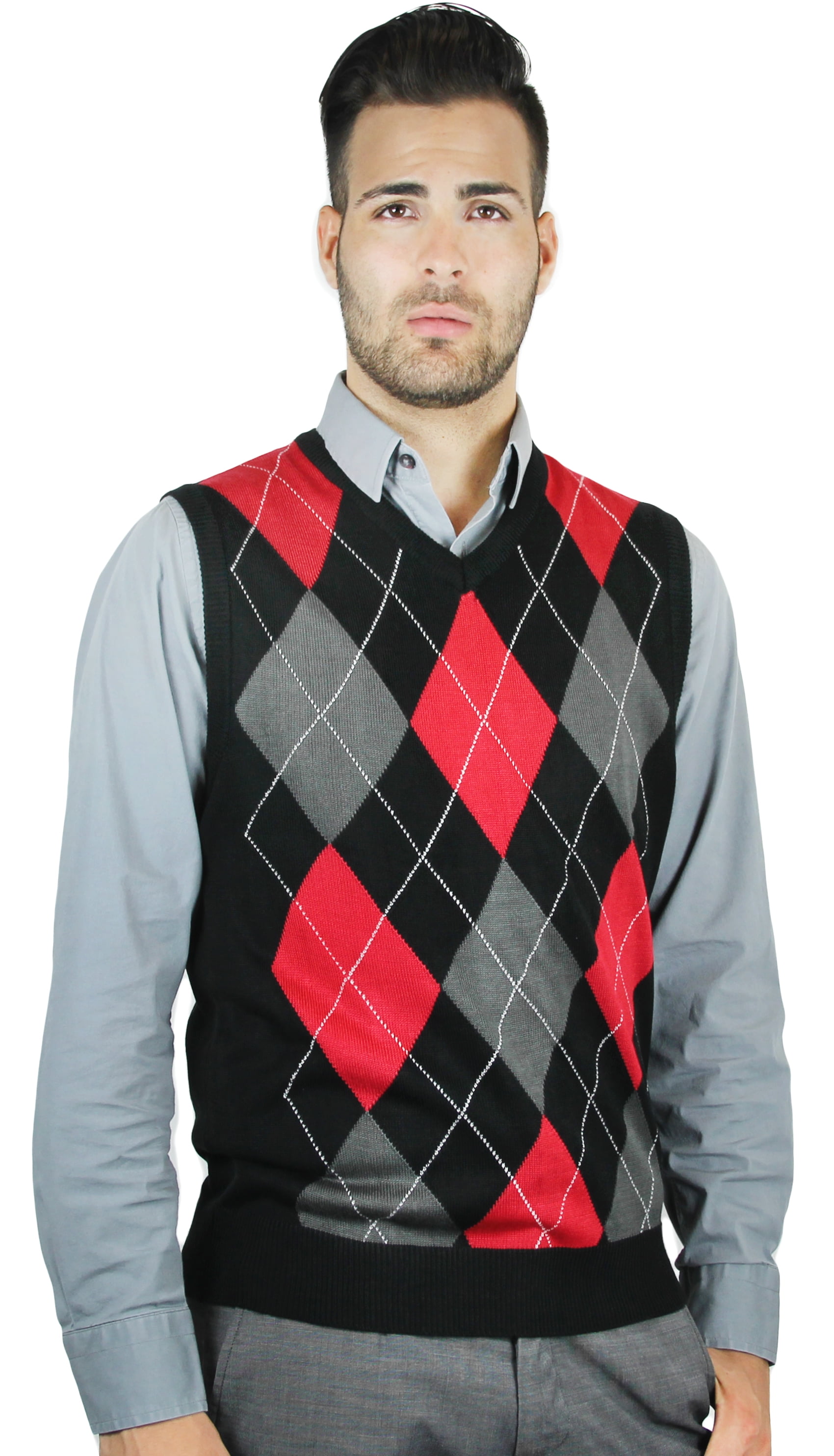 blue ocean argyle sweater vest