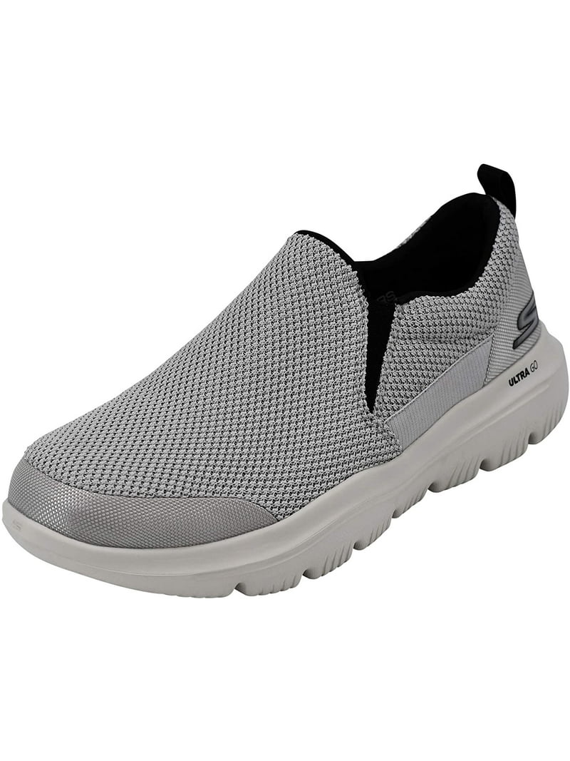 calentar beneficioso cinta Skechers Men's Go Walk Evolution Ultra-Impeccable Sneaker, Light Grey, 10.5  M US - Walmart.com