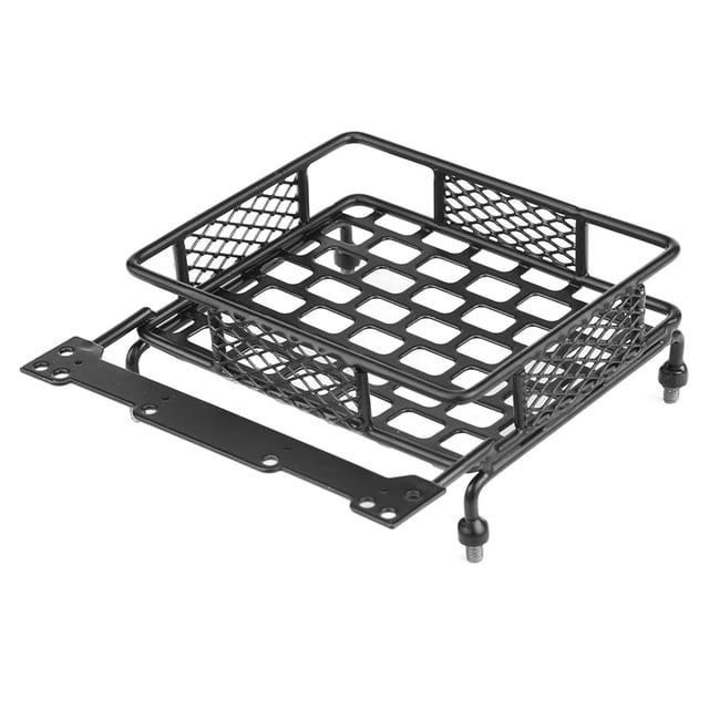 Portaequipajes de techo ANGGREK acero negro