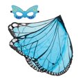 thumbnail image 1 of Disfraz de hadas Yuyangstore Ala de vestuario Azul negro, 1 of 8