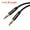 Black, variant on 3.5mm TRS Aux Cable Male to Male Auxiliary Audio HiFi Headphone Cord 3.3ft Nylon Braided, Blue