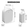 thumbnail image 2 of Smart Door Sensor for ZigBee Home Security for Tuya App Control Door Detector, 2 of 8