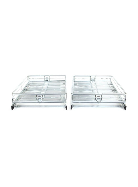 Origami Group 2SD-13 Kitchenware Household Sliding Cabinet Organizer (2 Pack)