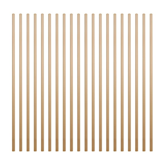 ROSENICE 100pcs Disposable Wheat Straw Drinking Straws For Parties Juice And Beer Practical And Gentle For Safe Use