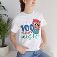 thumbnail image 5 of 100 Days of School Teacher Tshirt, 100 Days Wiser, 5 of 6
