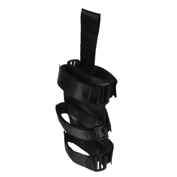 HONITANO 1ensemble Ceinture d'Extincteur de Voiture Noire PP pour Éviter le Roulement en Cas d'Urgence