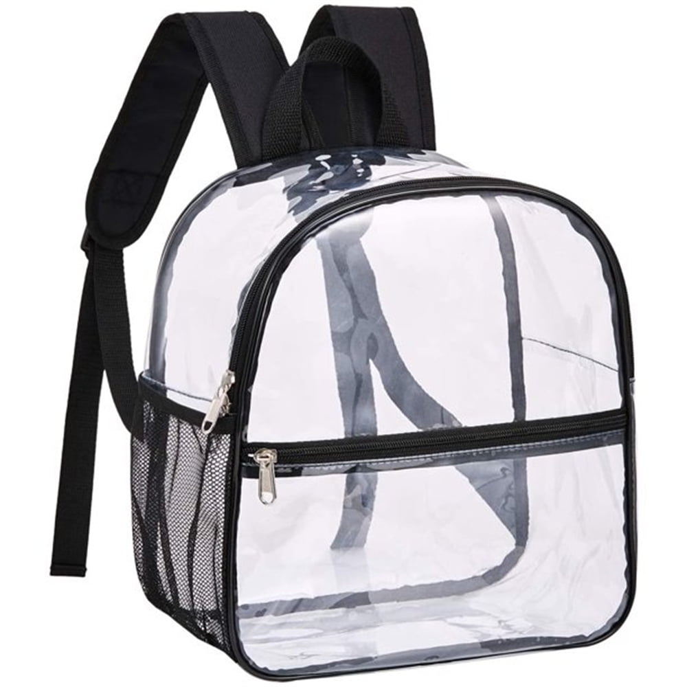 Mini Clear Backpack Stadium Approved See Through Waterproof