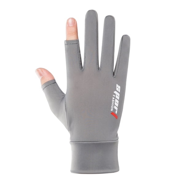 Guantes de verano Guantes de protección solar de seda de hielo Pantalla táctil fina Pesca Deportes al aire libre Montar a caballo Antideslizantes Guantes resistentes al desgaste Xinji