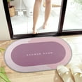 thumbnail image 6 of 15.8x23.6in Super Absorbent Bath Rug - Silicone Non-Slip Shower Mat for Bathtub, 6 of 7
