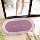 thumbnail image 5 of Alfombra de baño de 40*60 CM de terciopelo de cristal de secado rápido, antideslizante, respaldo seco super absorbente, lavable, adecuada para la parte delantera de la bañera y la ducha, 5 of 7
