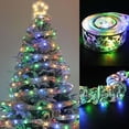 thumbnail image 7 of Kehuo Sales Today LED Christmas Ribbon Lights, 16.4ft 50LED Battery Powered Christmas String Lights, Christmas Tree Party Decoration Indoor Outdoor Hanging Decoration for Christmas & 2025, 7 of 7