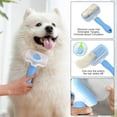Musment Detangler Pet Brush, Short Comb Fur, Self Cleaning Slicker for