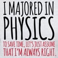 thumbnail image 3 of CafePress - Majored In Physics T Shirt - Men's Classic Graphic T-Shirt, 3 of 4