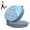 Gray Leather, variant on Foldable Gel Memory Seat Cushion with Cooling Layer - Portable Stadium Seat Cushion, Compact Bleacher Pad with Carry Handle for Camping, Outdoor & Office