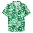 thumbnail image 1 of Camisa Sangtree para niños, hawaiana, manga corta, floral, 10-11Y, 1 of 7