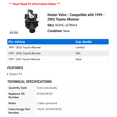 thumbnail image 2 of Heater Valve - Compatible with 1999 - 2002 Toyota 4Runner 2000 2001, 2 of 2