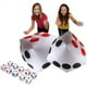 thumbnail image 1 of Fiudx Juego de Dados Inflables, Material Duradero de Pvc, Diseño Antifugas, Juego Divertido y Decoración para Fiestas, Perfecto para Fiestas En La Piscina, Playa, Cumpleaños, Viajes, Juego de 2 Pieza, 1 of 7