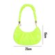 thumbnail image 2 of Hukapapa Nuevo bolso plisado de un solo hombro bolso mensajero de modaverde, 2 of 6