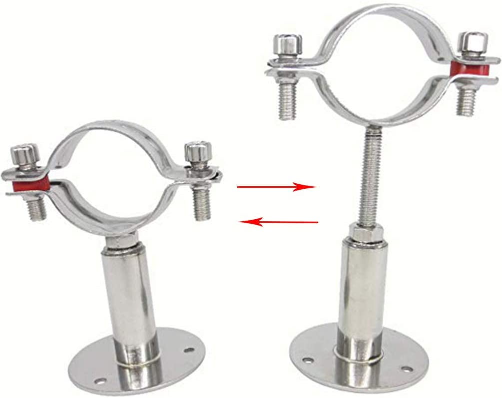 1 soporte para tubería de montaje en pared de techo, abrazadera de