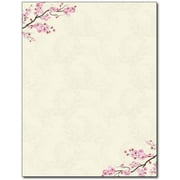 Cherry Blossoms Stationery Paper - 80 Sheets