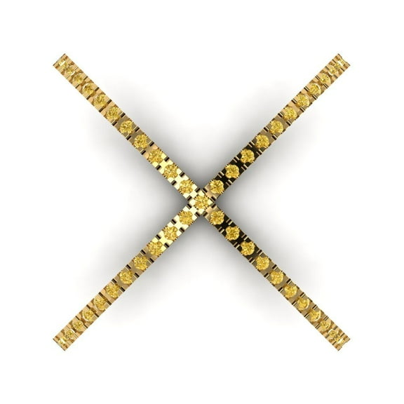 Statement Engagement Ring for Women - 0.245ct Natural Citrine in 14K Yellow Gold Promise Ring