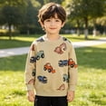 thumbnail image 5 of Toddler Boys Girls Hooded Sweatshirt Pullovers Long Sleeve Hoodie Kids Cotton Crewneck Fall Tops Blouse for 6-12 Months 12-24 Months 2T 3T 4T 5T 6T 7T 8T 9T Children 2-3 Years, 5 of 6