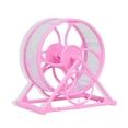 thumbnail image 2 of Greeniant Rueda para correr para mascotas, juguete deportivo grueso con soporte, juguetes giratorios para animales pequeños, accesorios para ejercicios, Juguetes de animales pequeños Rosa Greeniant PT003612-02, 2 of 6