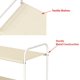 thumbnail image 5 of Closet Storage Simple Houseware, 3 niveles con 2 cajones, color beige, 5 of 8