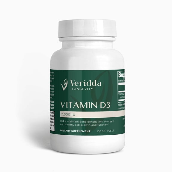 Veridda Vitamin D3 IU 2000