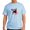 Light Blue, variant on CafePress - American Flag Doberman Light T Shirt - Men's Classic Graphic T-Shirt
