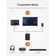 thumbnail image 3 of Transmisor/receptor Bluetooth 5.0, adaptador de audio TaoTronics 2 en 1 inalámbrico de 3,5 mm (baja latencia aptX, 2 dispositivos simultáneamente, para TV/sistema de sonido doméstico) Xemadio CJWUS-6213, 3 of 5
