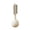 White, variant on Multifunctional Vegetable Peeler with Cleaning Brush - Durable Plastic, Efficient for Peeling and Cleaning Soft & Hard Veggies, Hygienic & Easy to Use,Red