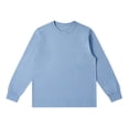 thumbnail image 1 of asjyhkr T-Shirts pour Hommes Manches Longues Col Rond Chandail Décontracté Respirant Randonnée Vacances Chemises Extérieures, 1 of 4