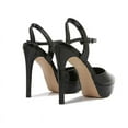thumbnail image 3 of Ladies Stiletto Shoes Shallow Mouth Pointed Toe Hollow Fashion Commuter Sexy 12cm Heel 2.5cm Platform WZ, 3 of 7