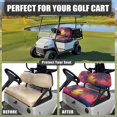 thumbnail image 4 of Pzuqiu Palm Tree Golf Cart Seat Covers Comfortable Sunset Golf Cart Front Seat Covers Seat Cover Accessories Soft Portable Protective Cushion Suitable for All Seasons, 4 of 7