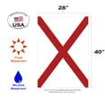 thumbnail image 2 of Toland Home Garden Alabama State Flag House Flag, 2 of 5