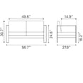 thumbnail image 4 of Sofa de Exterior Kessa Muebles Cosmopolitan Plateado, 4 of 8