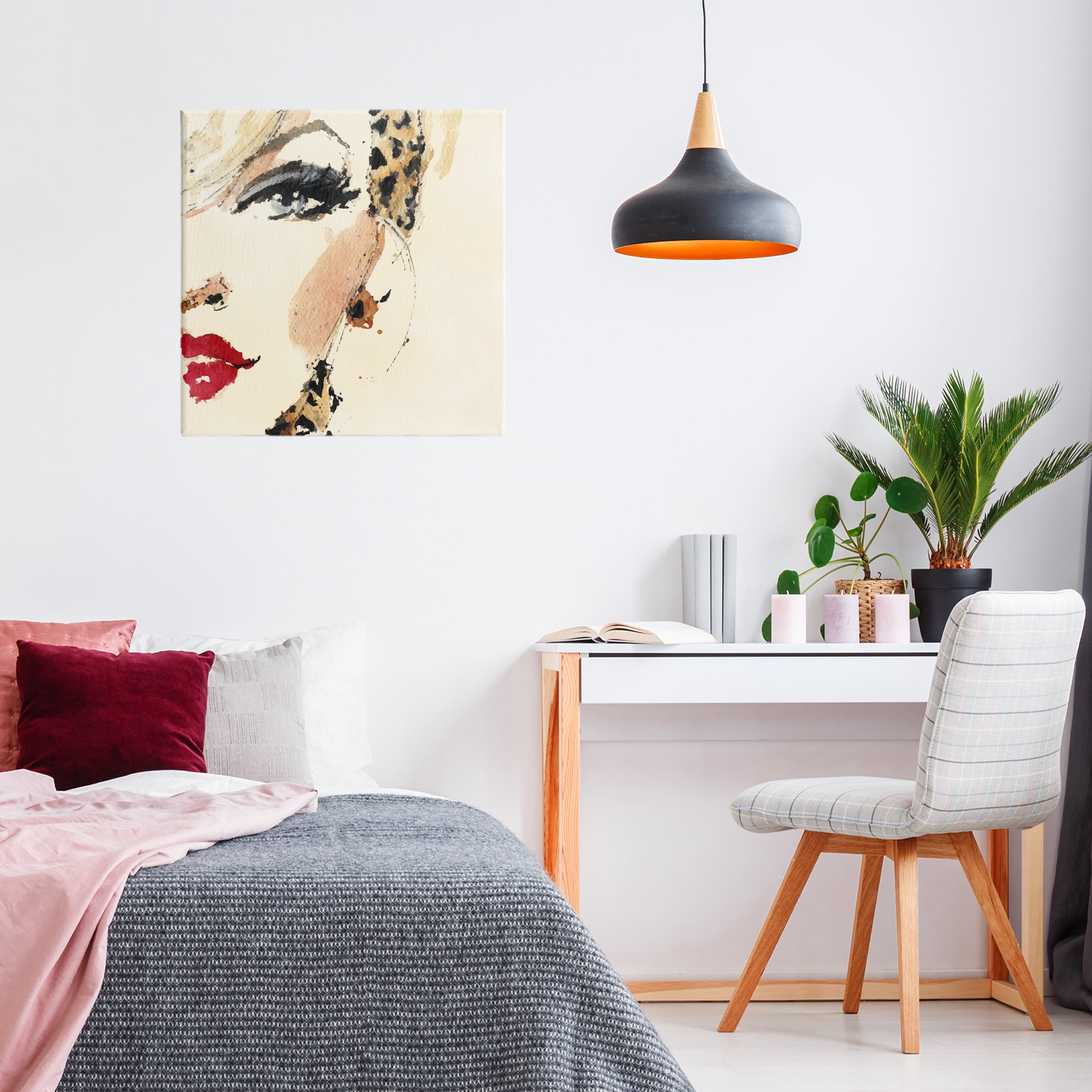 Stupell Industries Crimson Enigma Lipstick Canvas Wall Art, design by Svetlana Aleynikova