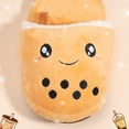 thumbnail image 5 of Boba Womens Slippers - Cute Anime Kawaii Bubble Tea, 5 of 7