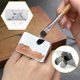 thumbnail image 1 of Paletas De Maquillaje De Uñas Anillo De Acero Inoxidable Mezcla Cuadrada Accesorios De Belleza Arte Cosméticos Instrumentos Pintura Pequeña Mezcla De Colores Plat Yuarrent CE006431-00, 1 of 6