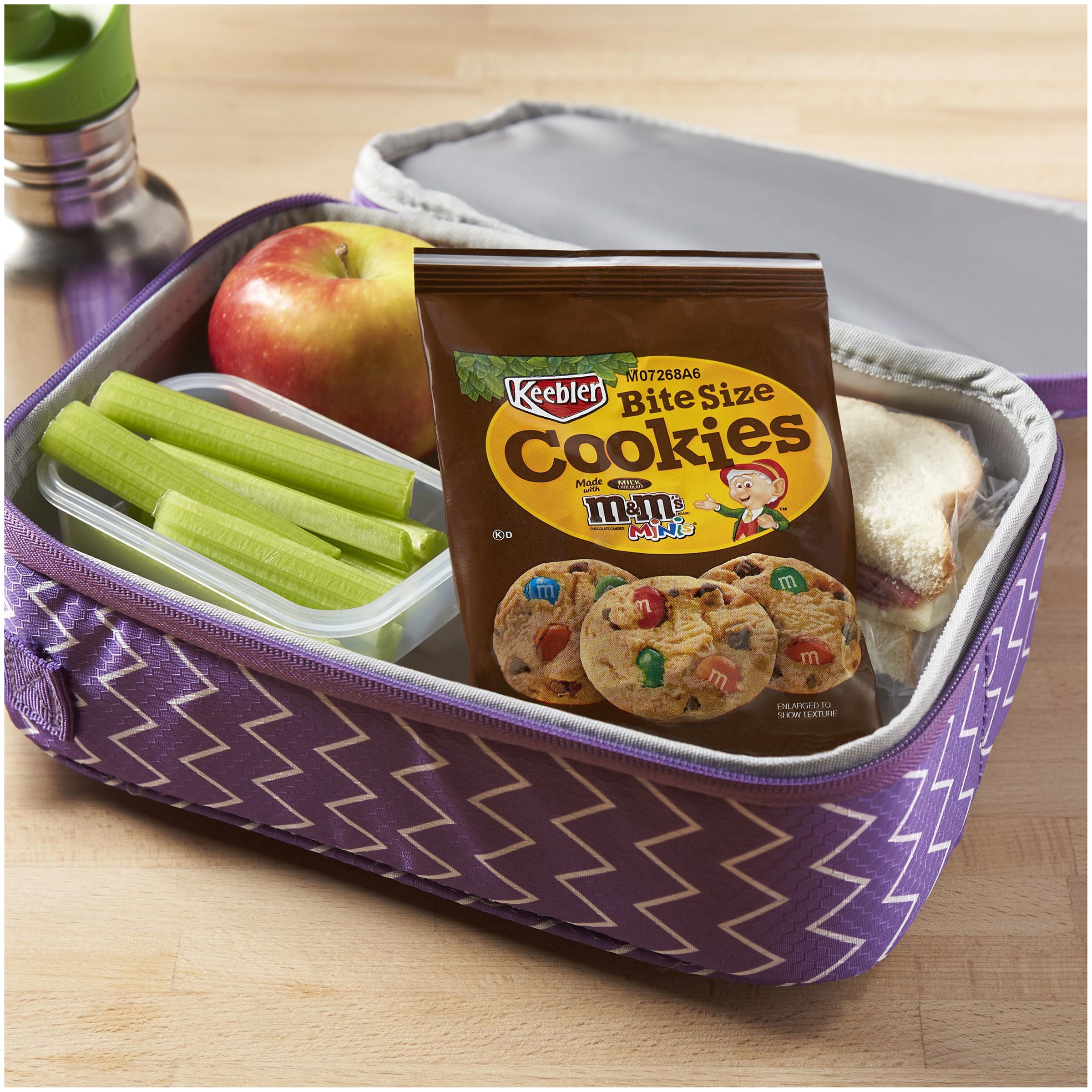 Keebler Caddies Bite Size Milk Chocolate Cookies Minis, 1.6 oz, 30