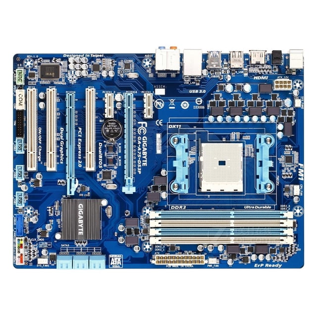 Placa madre GIGABYTE GA-A75-DS3P Socket FM1 AMD A75 DDR3 ATX