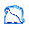 thumbnail image 2 of Ohmyroo Prehistoric Animal Shaped Sandwich Cutter 4.5 Inch Blue Plastic Bread Slicer Assisting Beginner Friendly Kitchen Cooking, 2 of 7