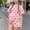 Pink, variant on Amidoa Girls Summer 2 Piece Outfits Cute Floral Short Sleeve and Elastic Waist Shorts Kids Clothing Set Brown Size Brown Size 8
