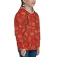 thumbnail image 3 of Sikiie Tomatoes Youth Hoodie Sweatshirt Pullover Hooded Classic Casual Essentials Hoodiefor Boys Girls Kids -X-Large, 3 of 6