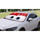 thumbnail image 5 of Parasol para parabrisas de coche con forma de ojos de dibujos animados, parasol delantero para coche, accesorio para vehículo, color negro, 5 of 7