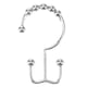 thumbnail image 5 of Ganchos de ducha de doble corte anillos de cortina de ducha ganchos de ducha gancho de ducha de cuentas alta para cocina baño hotel hogar ANGGREK Otros, 5 of 8
